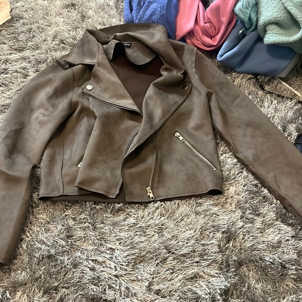 Suede never worn jacket